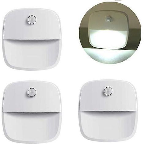 1/3 lampe veilleuse LED à détecteur de mouvement gris foncé (1/5)