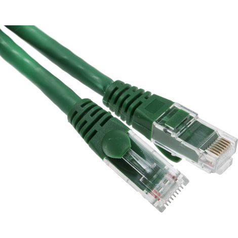 Câble Ethernet cat 5e Avec connecteur gaine LSZH Vert / , U/UTP, 2m ( Prix pour 1 )