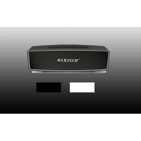 TRADE SHOP - Cassa Bluetooth Portatile Speaker Musica Fm Aux Usb Tf Microfono 3w Maxtech Ca-bt003 -
