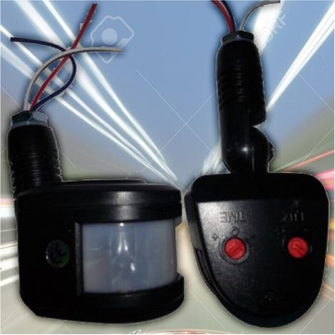 Sensori di movimento a infrarossi crepuscolari sostitutivi per faretti a LED (1/3)