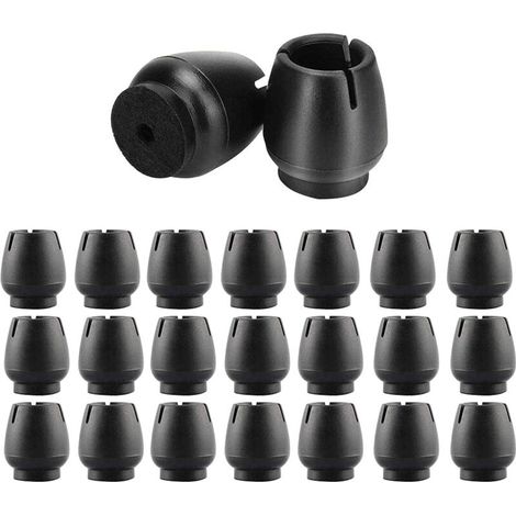 Chair Leg Protectors, 32 Pack, Non-Slip Table and Chair Feet, Scratch-Resistant Foot Pads, Rubber Protective Caps (12-16mm)