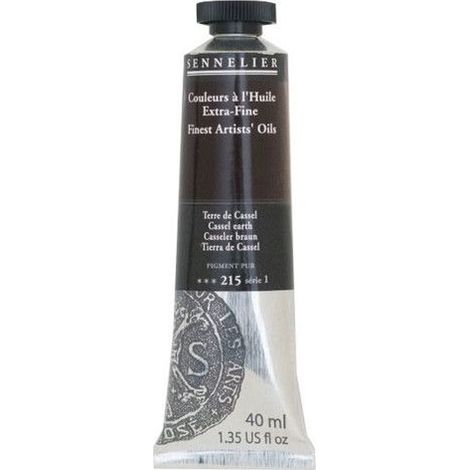 Couleurs à l'huile - Sennelier - Cassel Earth - 40ml - Marron - Avancé