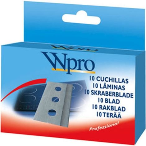 Cuchillas rasqueta vitroceramica 10 unidades