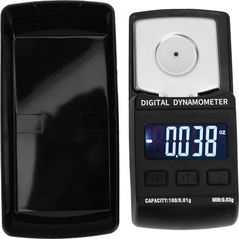 Manomètre numérique LCD pour platine vinyle, pression de l'aiguille, échelle graduée (100 g/0,01 g). (1/5)