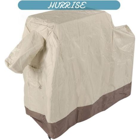Housse De Grill - Tissu Oxford Enduit Argent 420D - Imperméable UV Résistant - Pour Barbecue Extérieur Jardin Balcon - 104x68 5x124 Cm - 1 Pièce (1/5)