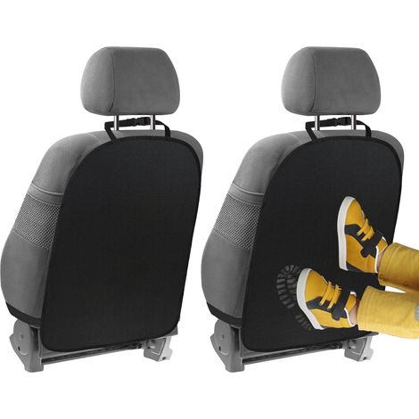 2 Pieces Waterproof Car Seat Protectors Child Car Seat Protectors Rear Car Seat Protector Waterproof Car Seat Protector for Cars and SUV Seats (1/5)