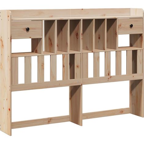Maison Exclusive - Cabecero de cama con almacenaje madera maciza
