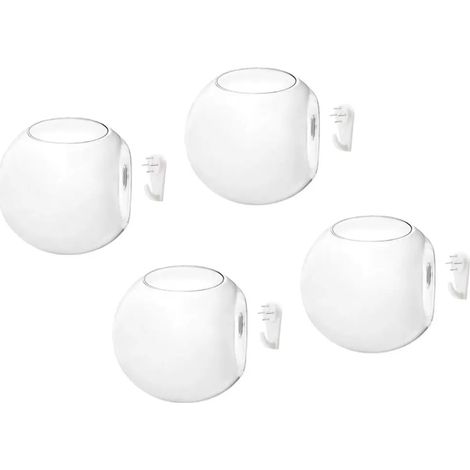 Ensemble de 4 jardinières de fenêtre, pots de fleurs gris foncé (1/5)