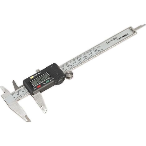 Sealey Digital Vernier Caliper 0-150mm(0-6) AK962EV (1/5)
