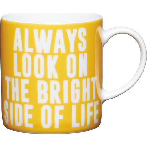 Kitchencraft Tasse à café Always Look, céramique, multicolore, 5 cm