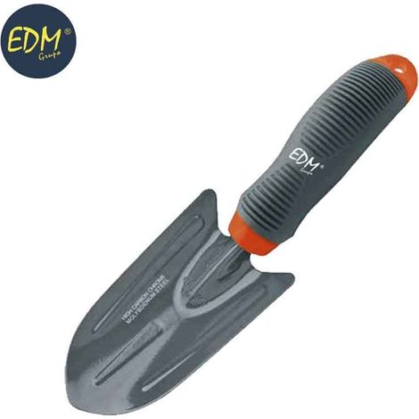 Garten-Pflanzschaufel, 25 cm, Farbe Grau/Orange, EDM