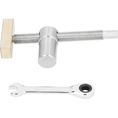 Schraubstock aus Edelstahl, ergonomisches Design, Befestigungswerkzeug für Werkbänke und Holzbearbeitungstische (1/5)