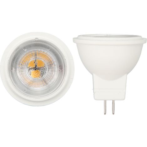 Ampoules LED MR11 (lot de 3) AC12V 3W 300LM, projecteur haute luminosité pour magasins de vêtements, éclairage paysager, lumière chaude 2700K-3000K (1/5)