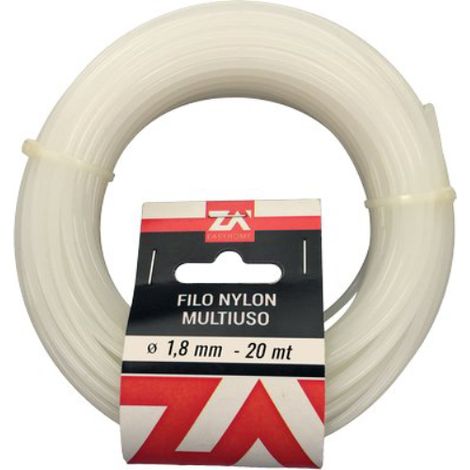 Cordino x tenda nylon d.mm 1,8 l.mt 20 (5 pezzi)