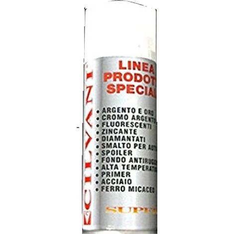 Vernice spray Cromo 06 cromatura effetto specchiante specchio Cilvani 400 ml