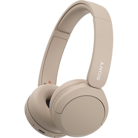 Sony WH-CH520 Casque Sans fil Arceau Appels/Musique USB Type-C Bluetooth Socle de chargement Crème