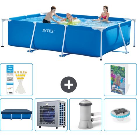 Intex Piscina con struttura Rettangolare - 300x200x75 cm - 7-pezzi  S106 (1/5)