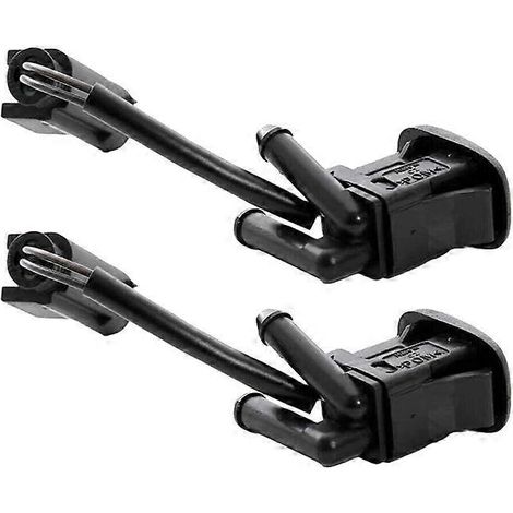 1 paire de buses de lave-glace chauffantes à double entrée -- (1/5)