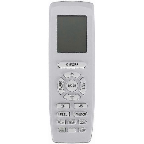 Télécommande universelle pour climatiseur YAP1F, modes chaud et froid, pièce de rechange compatible, contrôle à distance précis, fonctionne avec unités YAP1F, design ergonomique, remplacement facile. (1/5)