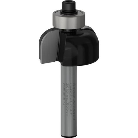 Bosch PRO Router Bit Cove R 1/4 Shank 1/4 2608628420 (1/5)