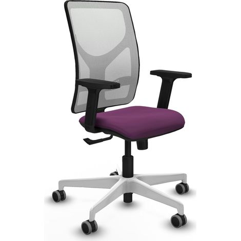 Sedia da ufficio piqueras y crespo Motilla viola similpelle (1/2)