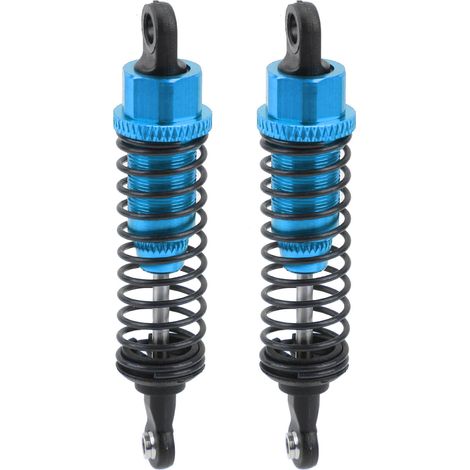 Amortisseur 72mm en alliage d'aluminium pour voiture RC TRAXXAS SLASH 2WD - Pièce de suspension bleue, compatible avec voiture télécommandée (1/5)