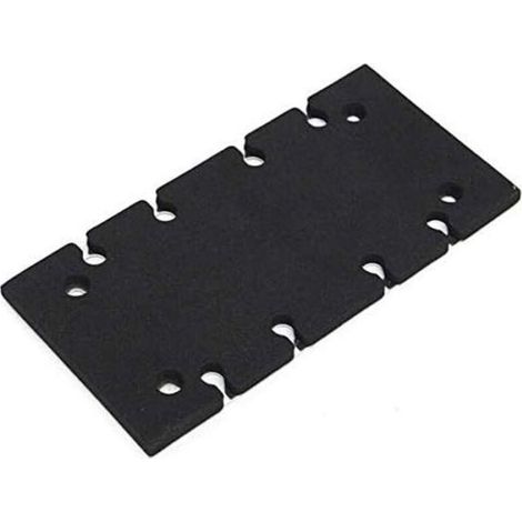 Plaque de base pour ponceuse Makita BO3700, BO3710, BO3711, pièce de rechange Crezuo (1/4)