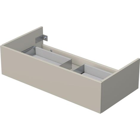Naturel Ratio Meuble de salle de bain sous lavabo, 120x29,6x50 cm, beige (ND1201Z26PU.A3746) (1/3)