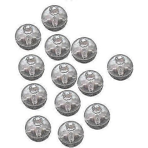 Lot de 100 mini lumières LED colorées pour ballons, lanternes en papier, lampes boules clignotantes sans fil individuelles (1/4)