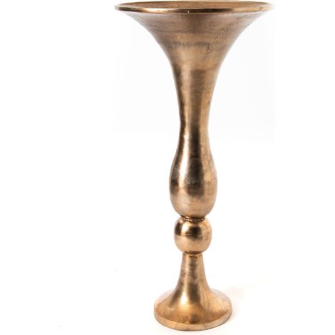 Amadeus - Vase sur pied en métal doré H129 cm Royal (1/2)