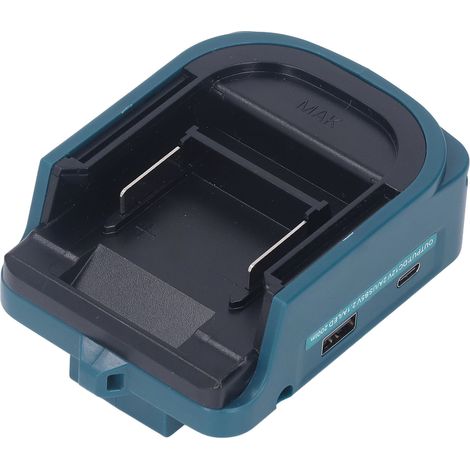 18-V-LED-Arbeitsleuchte mit Lithium-Akku-Adapter, DC- und USB-Typ-C-Konverter, 200 lm, tragbar, bohrmaschinenkompatibel, Universalladegerät (1/5)