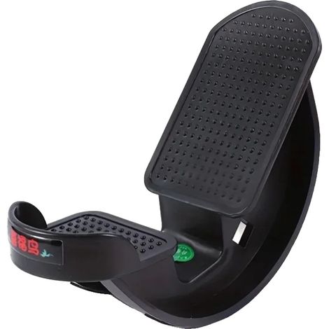 Dispositivo de rehabilitación de tobillo, restricción de dorsiflexión, estiramiento del tendón de Aquiles, Negro Misterioso (1/2)