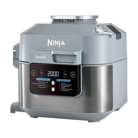 Ninja ON400DE Friggitrice Singolo 5.7 Litri Indipendente 1760W ad Aria Calda Grigio