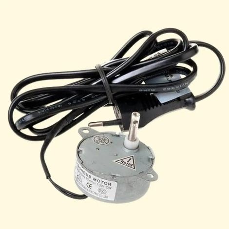 Motorreductor compacto 1,2 W 18 RPM 40 mm diámetro con eje 4 mm