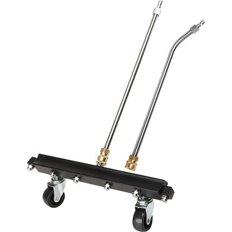 Nettoyeur Sous le Chariot pour Nettoyeur pour Nettoyage de Châssis de Voiture éQuipé de 6 Buses de Ventilateur au Sol (1/5)