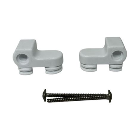 Ricambio kit pattini bianchi per box doccia Novellini R03BBS01-A (1/2)
