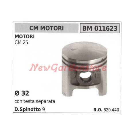 Ø 32mm piston moteur tondeuse à gazon CM MOTORI 011623