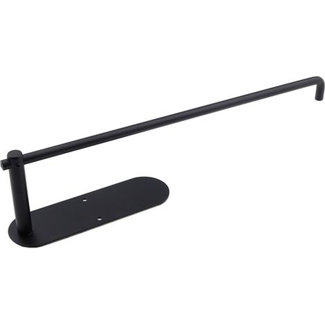Porte-Essuie-Tout - Support Adhésif Et À Visser - Pour Cuisine Et Salle De Bain - Installation Sous Meuble Ou Murale - Lot De 1 (1/5)