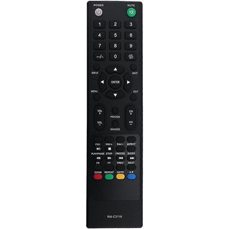 Ersatzfernbedienung RM-C3116 für LCD-LED-Smart-TV RM-C3116--