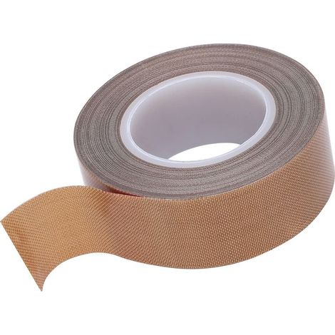 Ruban Adhésif PTFE Ruban de Téflon Haute Température Outil Thermique Isolant D'étanchéité Adhésif Haute Température pour Scelleuse Sous Vide(0.25mm x 25mm x 10m) (1/5)