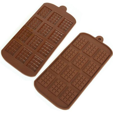 Mini moule à chocolat en Silicone, antiadhésif, antiadhésif, cuisson DIY (1/5)