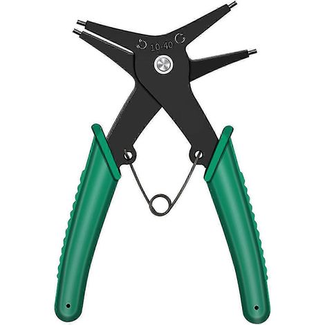 Pince à circlips et à anneaux élastiques 2 en 1, outil à main en acier à haute teneur en carbone pour réparation et entretien (1/5)