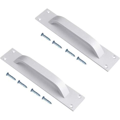 Grille aération VMC 100mm inox – Grille U avec filet anti-insectes – Conception étanche 45° – Pour ventilation murale et plafond (1/4)