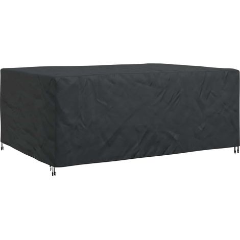 Funda para muebles Liso Negro 270 x 180 x 90 cm 210D vidaXL