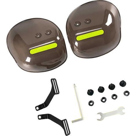 Protège-mains coupe-vent pour moto, déflecteurs résistants aux intempéries, haute résistance avec fermeture sécurisée pour les cyclistes (1/5)