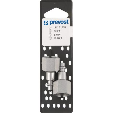 Male connector with 3/8" BSP Female Thread PREVOST IRP066102P002