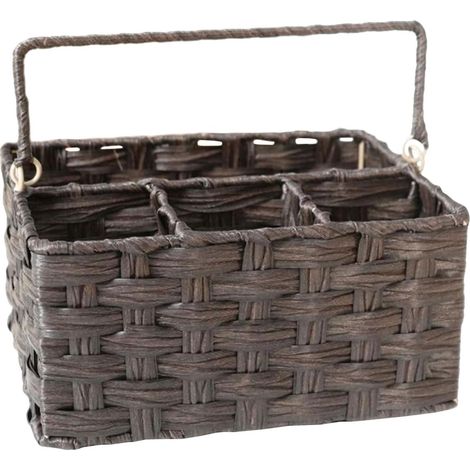 Porte-ustensiles de cuisine SECFOU Design moderne et compact en polypropylène , doté plusieurs compa (1/5)