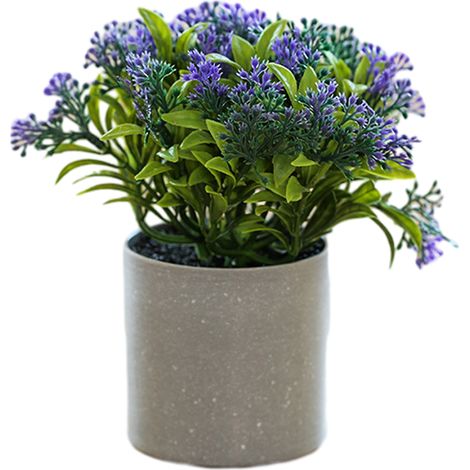 Boule de fleurs artificielles, bonsaï, décoration intérieure, décoration de fête, fleur artificielle, plante verte en pot (1/5)