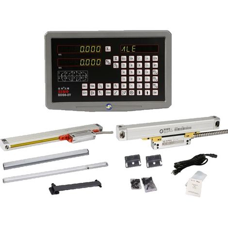 Digitales Anzeigesystem, Zweiachsenbetrieb, präzise Messung, 2er-Pack (1/2)