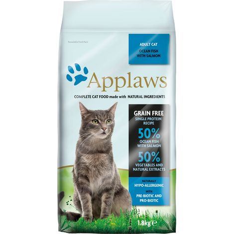 APPLAWS CAT Pescado de mar y salmón 6 kg (1/2)